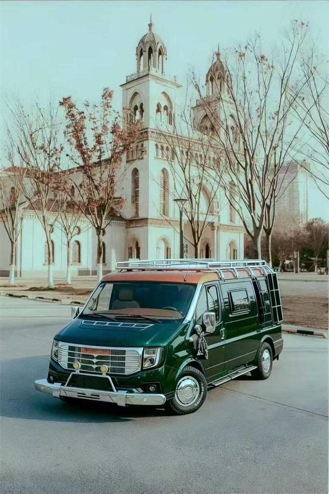 威尔露营车福顺JMC好看配置又高AG真人国际复古风的宿营车沃森(图2)