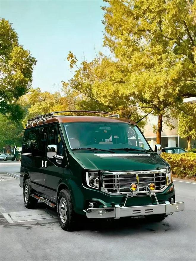 威尔露营车福顺JMC好看配置又高AG真人国际复古风的宿营车沃